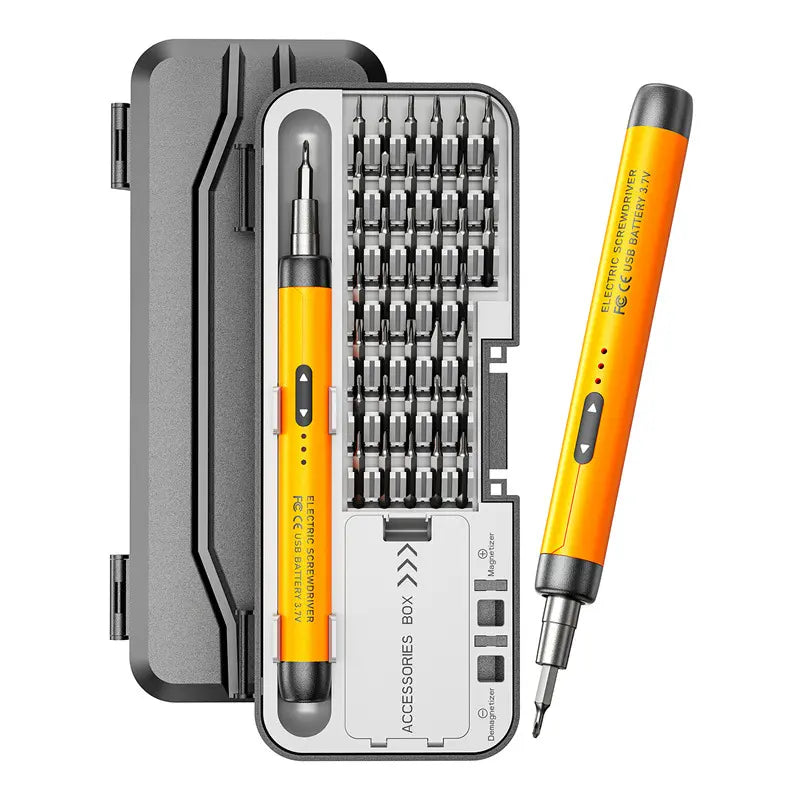 46-in-1 Precision Electric Screwdriver | Portable Cordless Tool Kit