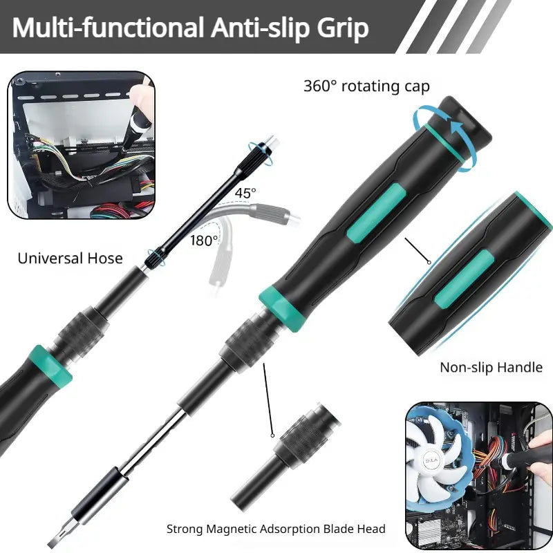 152-Piece Precision Screwdriver Set | Phone, Console & Watch Tool Kit