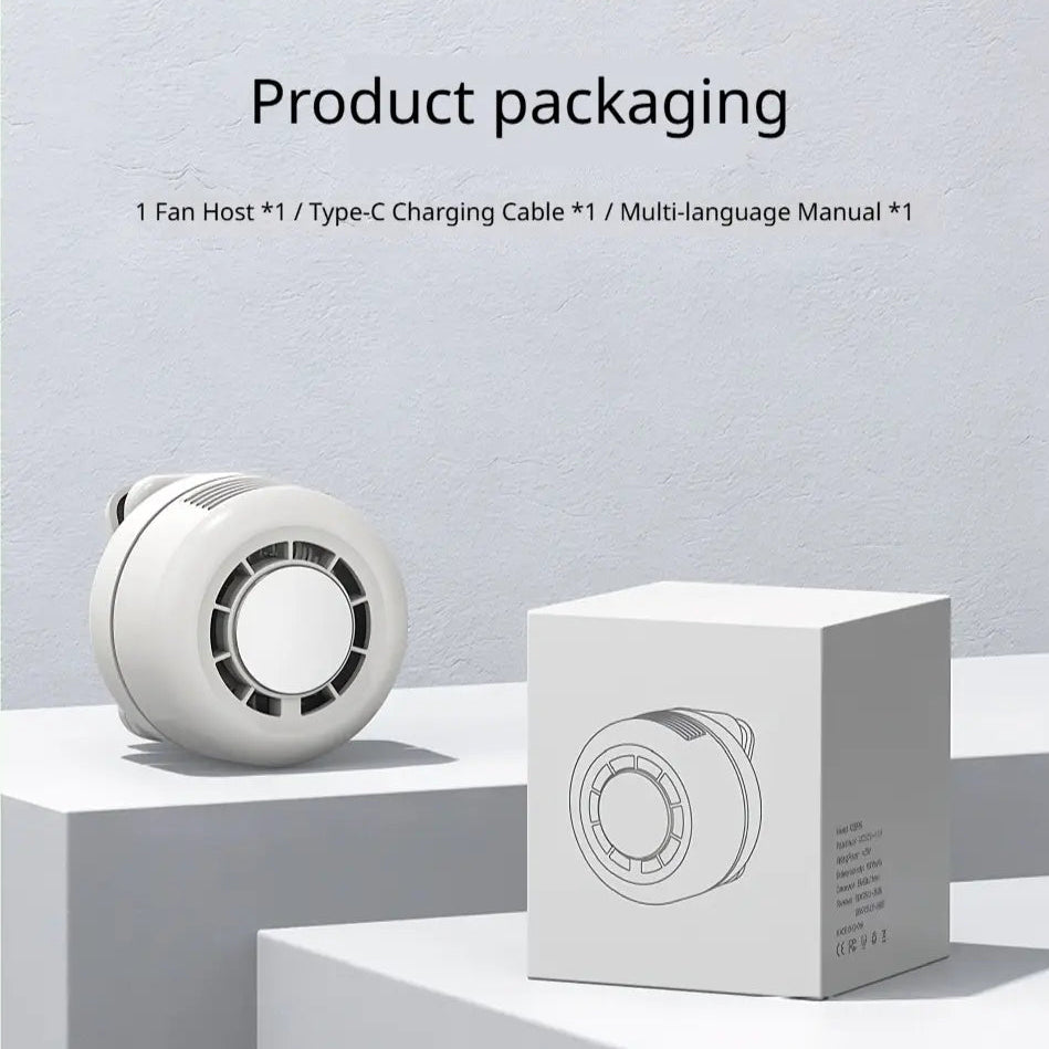 2026 Portable Semiconductor Neck Fan | Compact Cold Compress Cooler