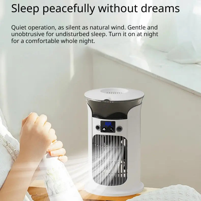 Portable Mini Silent Air Cooler for Desktop, Home & Office