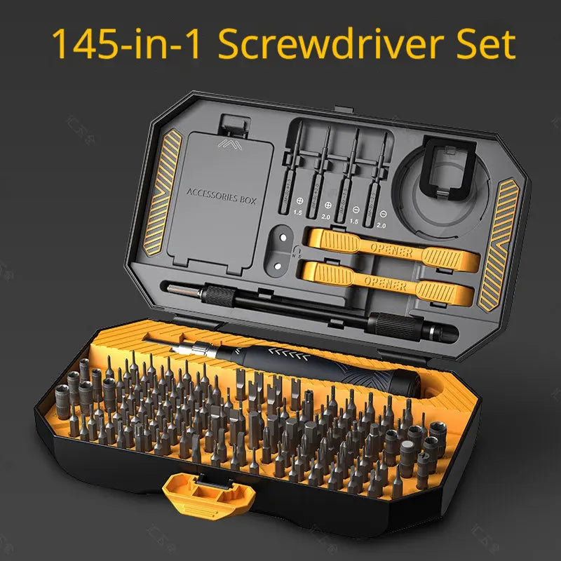 145-in-1 Precision Screwdriver Set | Phone Repair Tool Kit