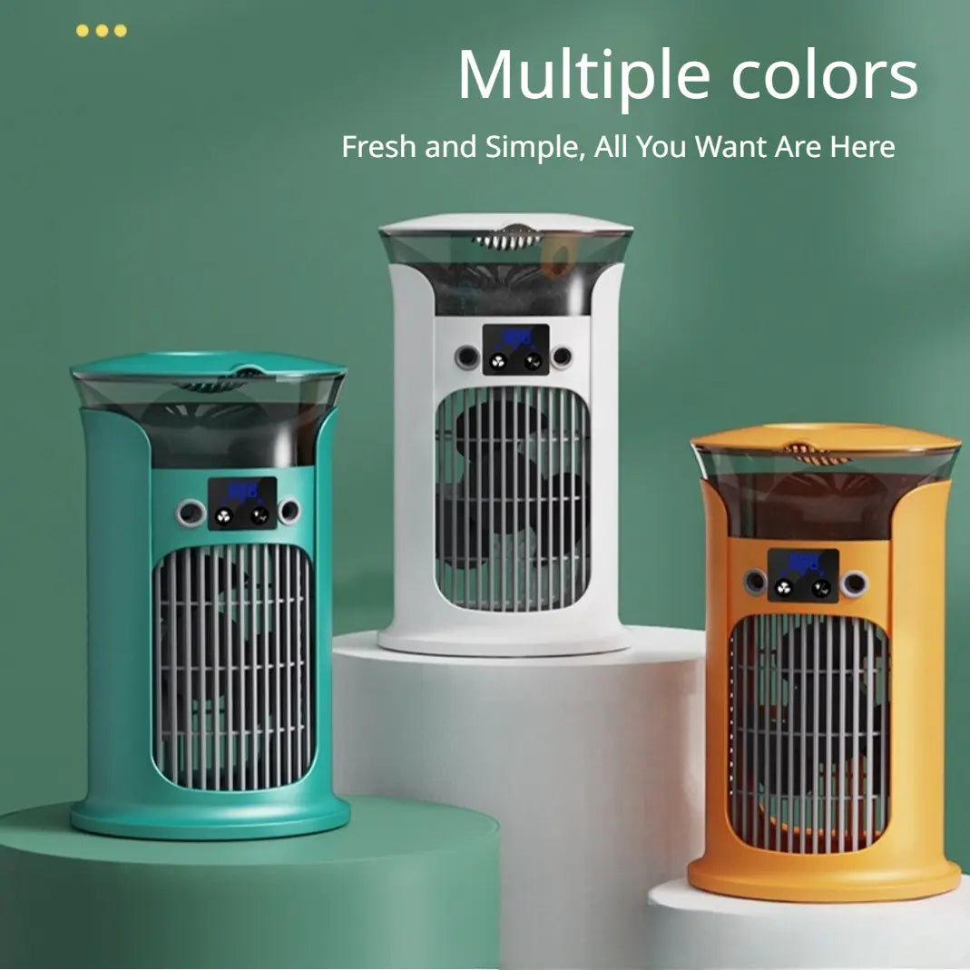 Portable Mini Silent Air Cooler for Desktop, Home & Office