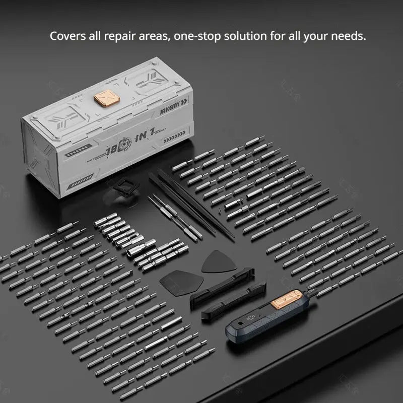 180-in-1 Precision Screwdriver Set | Magnetic Repair Tool Kit