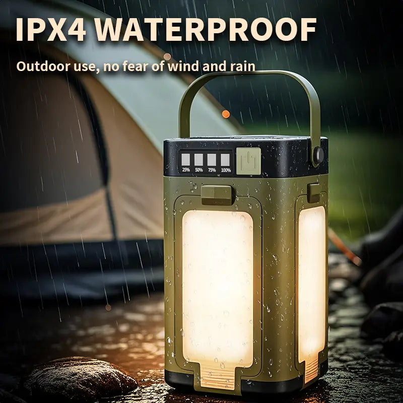 Multifunctional Four-Leaf Folding Solar Camping Light | Outdoor Waterproof Atmosphere Lamp