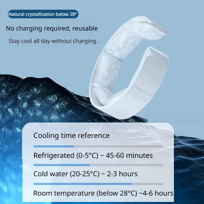 Wearable Summer Cooling Neck Ring | Long-Lasting Neck Cooler