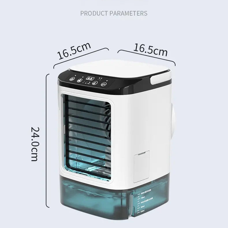 New Mini USB Air Cooler Fan | Portable Desktop Mist Fan