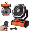 Portable Outdoor Camping Refrigeration Fan with Light | Rechargeable Tent Fan