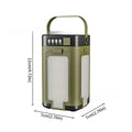 Multifunctional Four-Leaf Folding Solar Camping Light | Outdoor Waterproof Atmosphere Lamp
