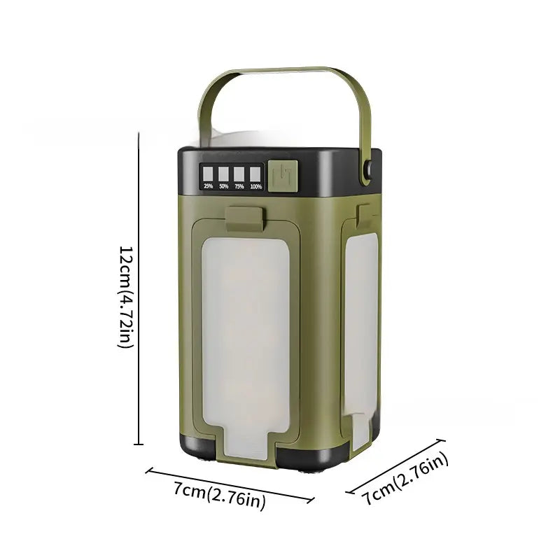 Multifunctional Four-Leaf Folding Solar Camping Light | Outdoor Waterproof Atmosphere Lamp