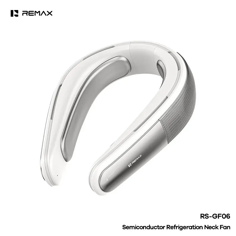Portable Semiconductor Cooling Neck Fan | USB Rechargeable Wearable Fan