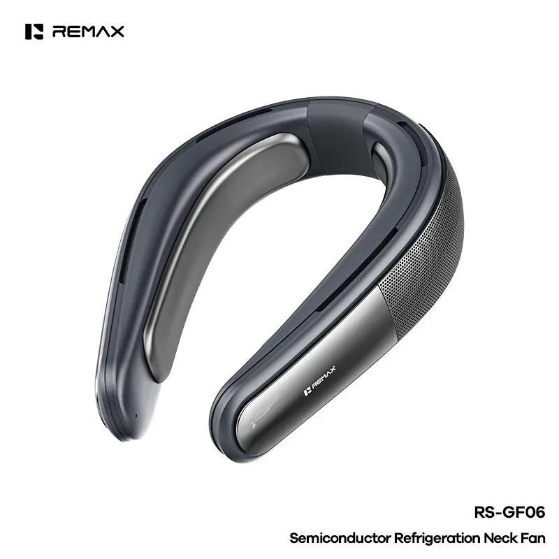 Portable Semiconductor Cooling Neck Fan | USB Rechargeable Wearable Fan