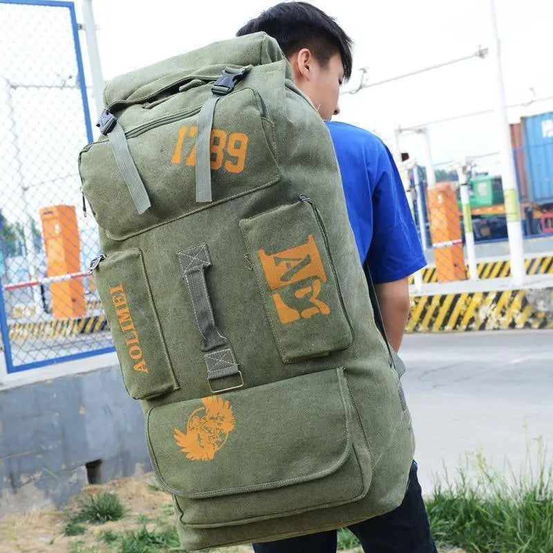 100L Large Capacity Travel Backpack & Camping Rucksack | Waterproof Luggage Bag