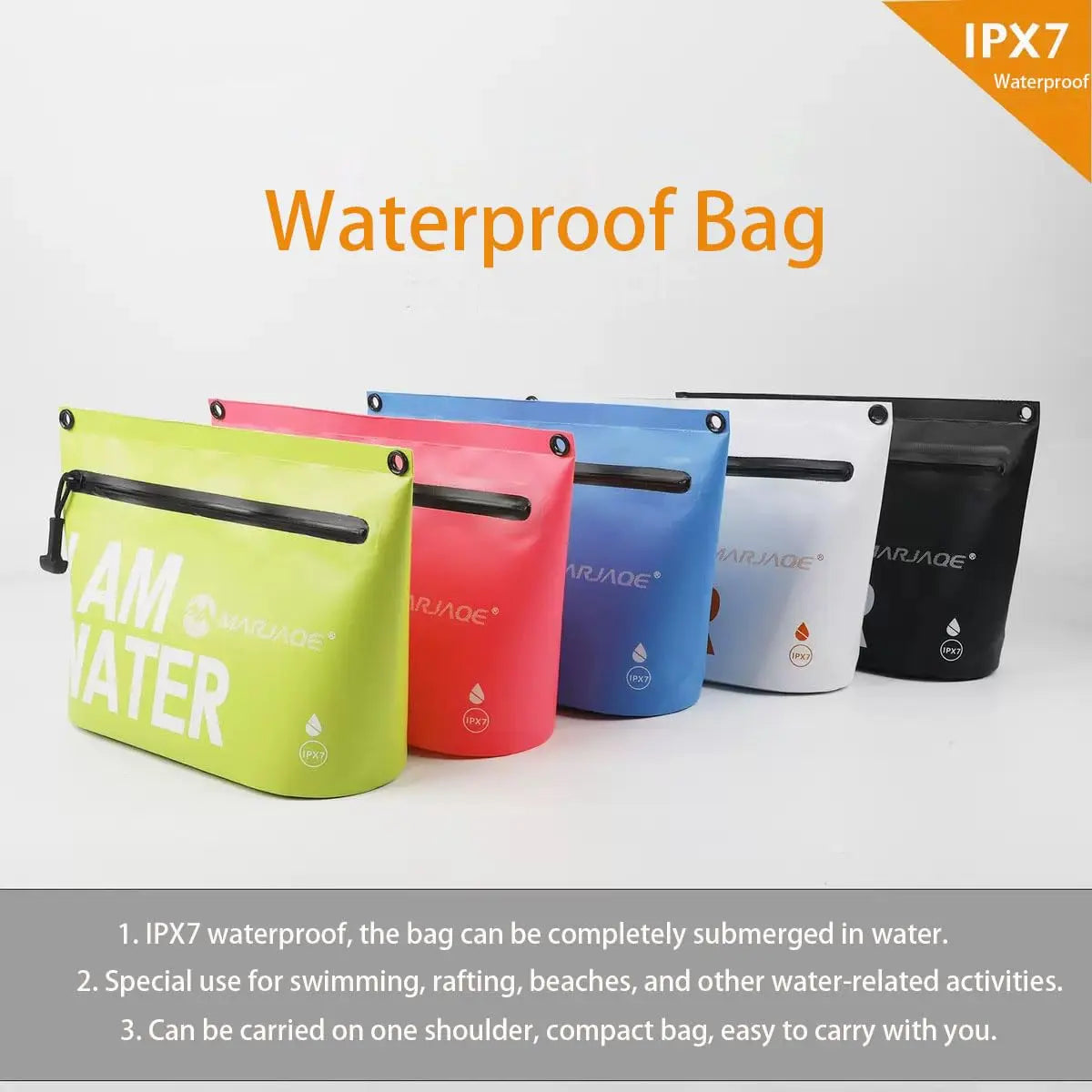 IPX7 Waterproof Dry Bag 2.5L | Floating PVC Dry Sack