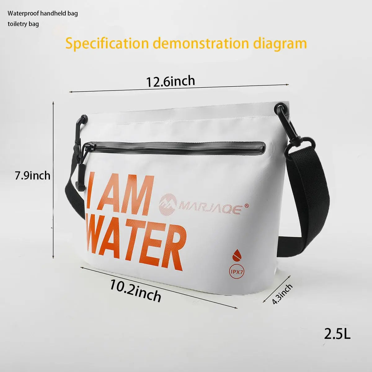 IPX7 Waterproof Dry Bag 2.5L | Floating PVC Dry Sack